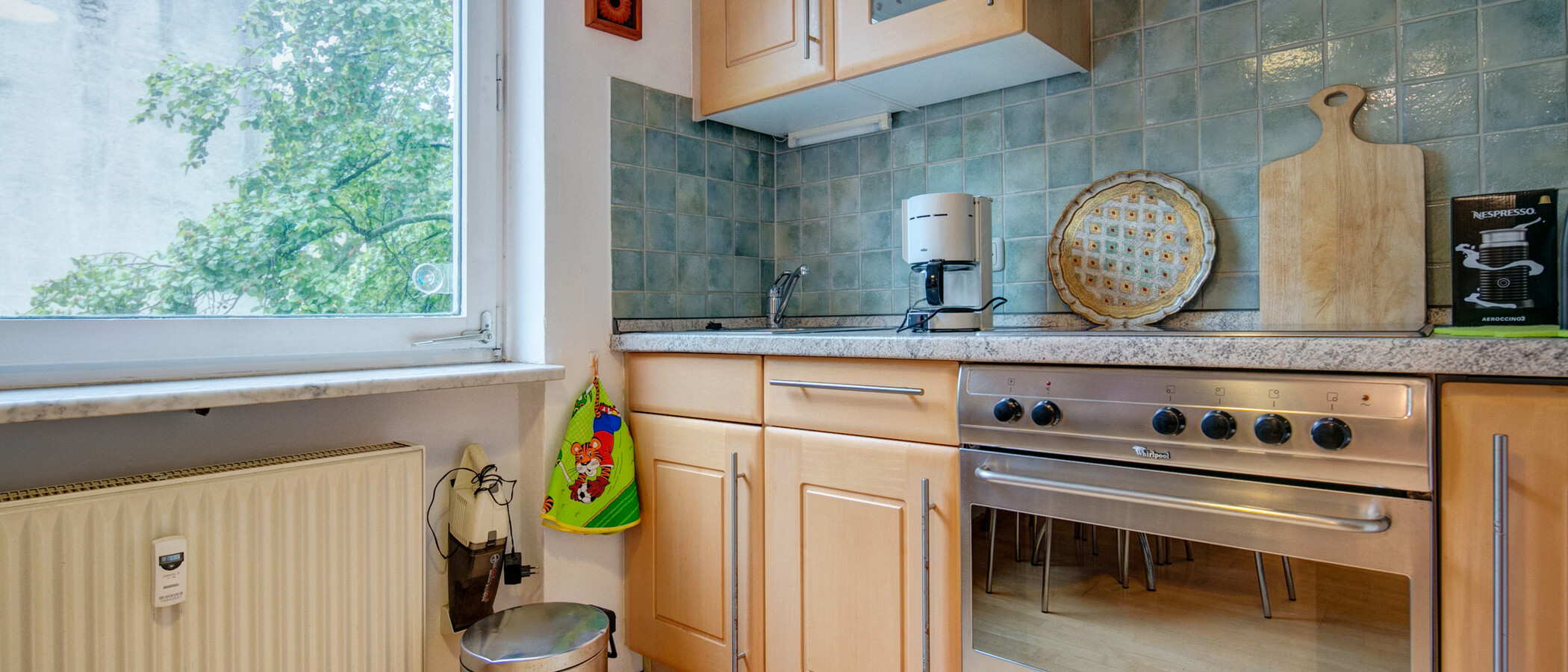 квартира München Schwabing-Nord (zw. Leopoldstraße & Englischen Garten) 02 кухня 8870