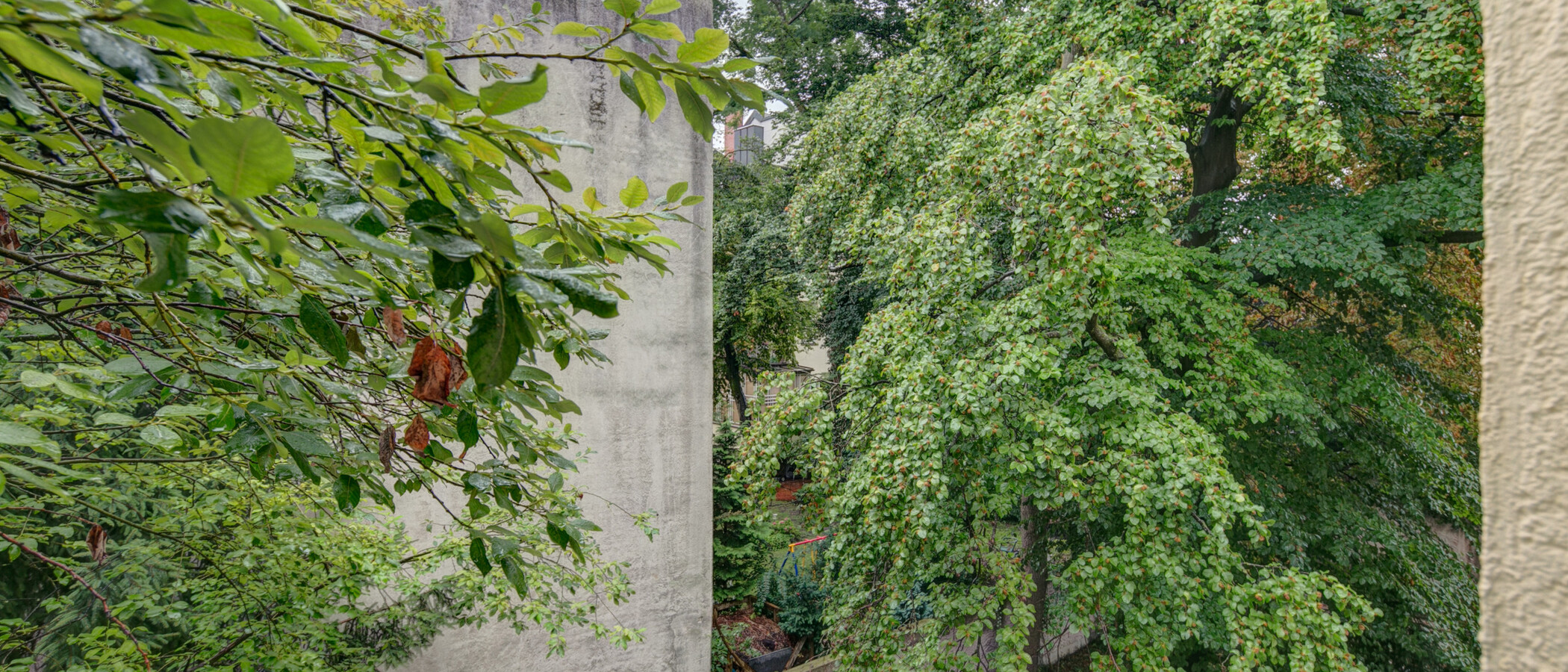 квартира München Schwabing-Nord (zw. Leopoldstraße & Englischen Garten) 01 вид из окна 8870