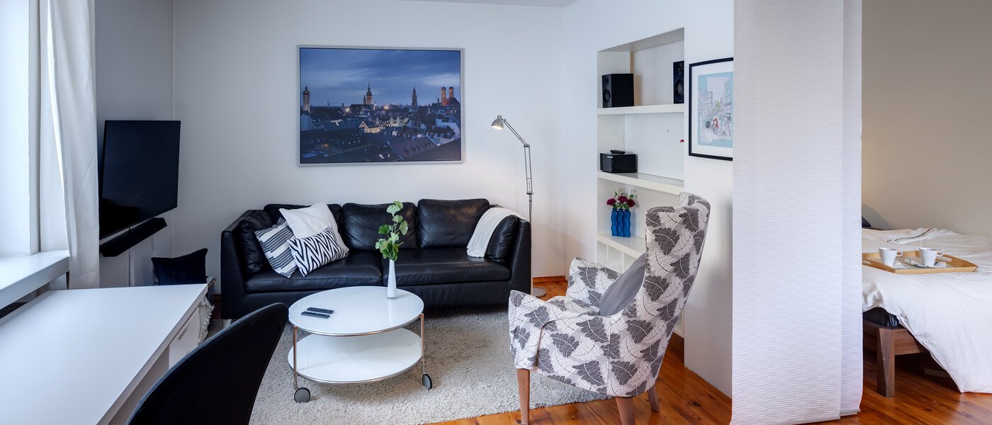 квартира München Lehel 04 жилое пространство 8871