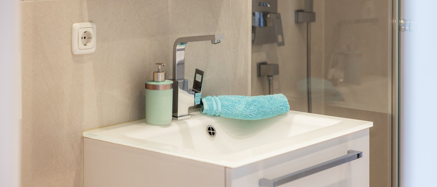 квартира München Sendling-Westpark 02 ванная комната 8875