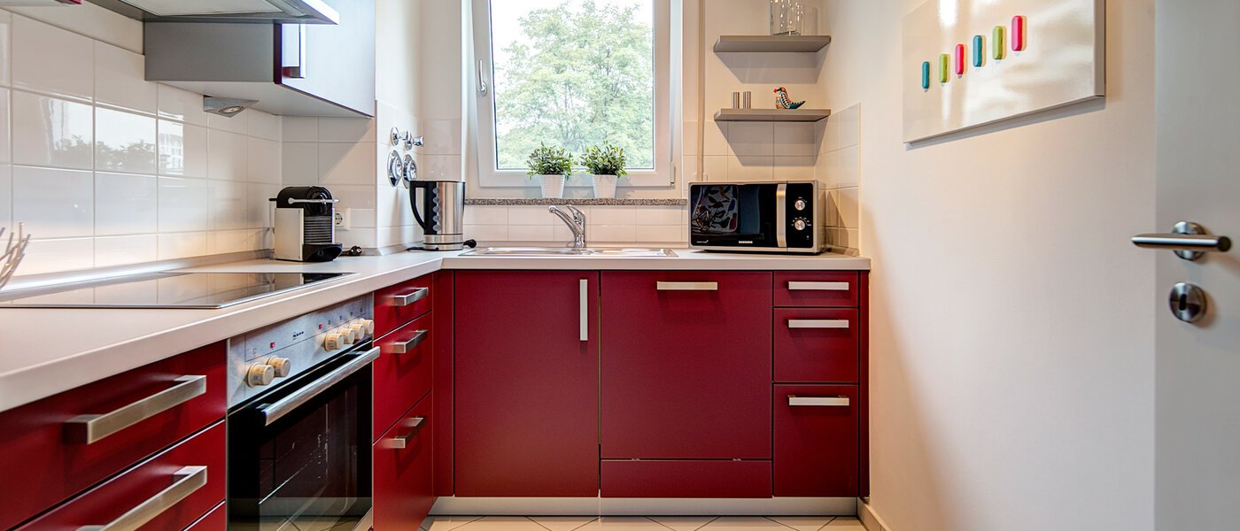 квартира München Obergiesing 01 кухня 8891