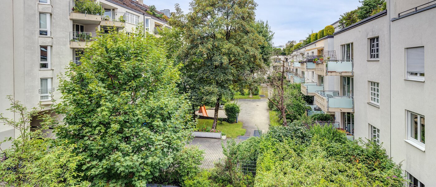 квартира München Obergiesing 02 вид из окна 8891