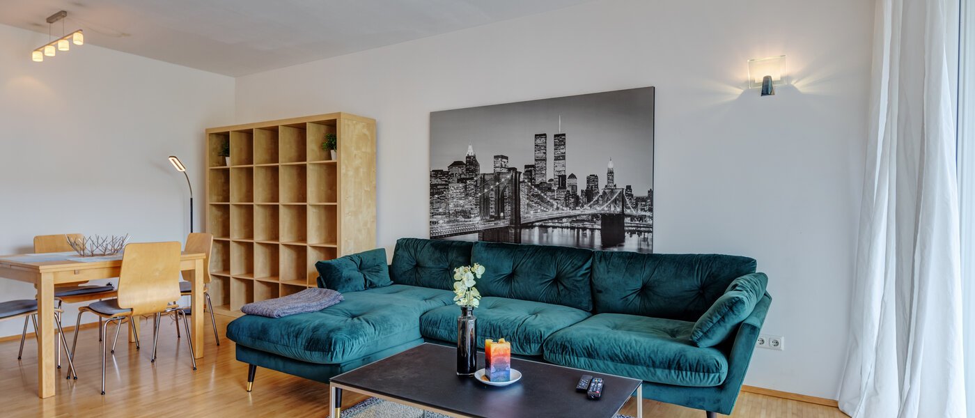 квартира München Obergiesing 04 гостиная 8891