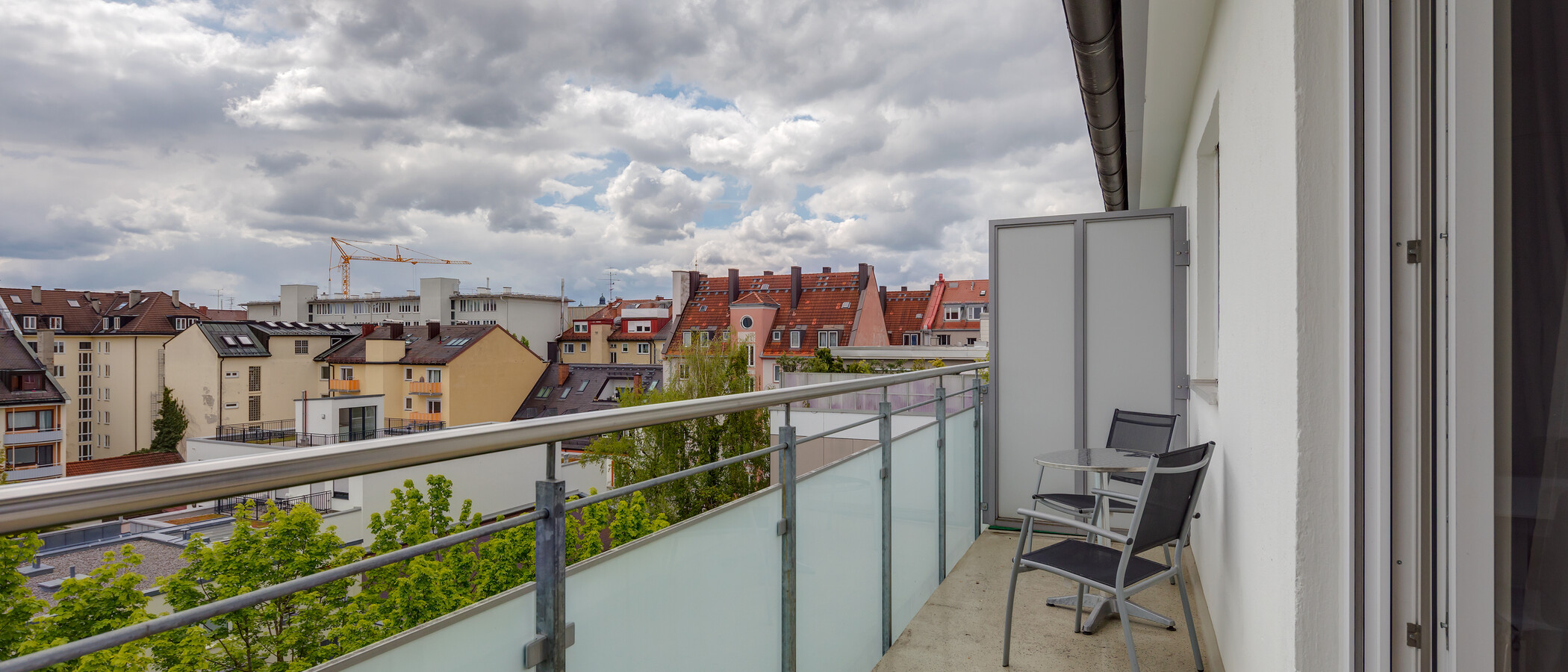 квартира München Maxvorstadt - Museumsviertel 02 балкон 8905