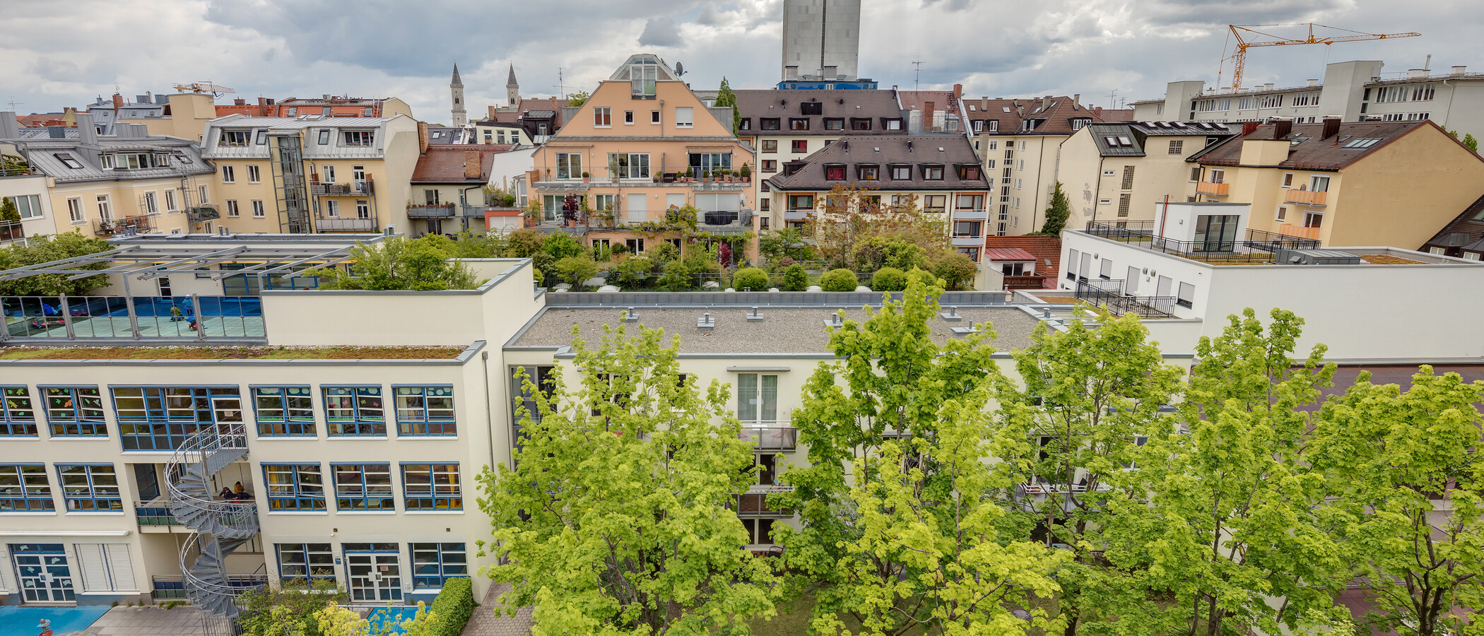 квартира München Maxvorstadt - Museumsviertel 02 вид из окна 8905