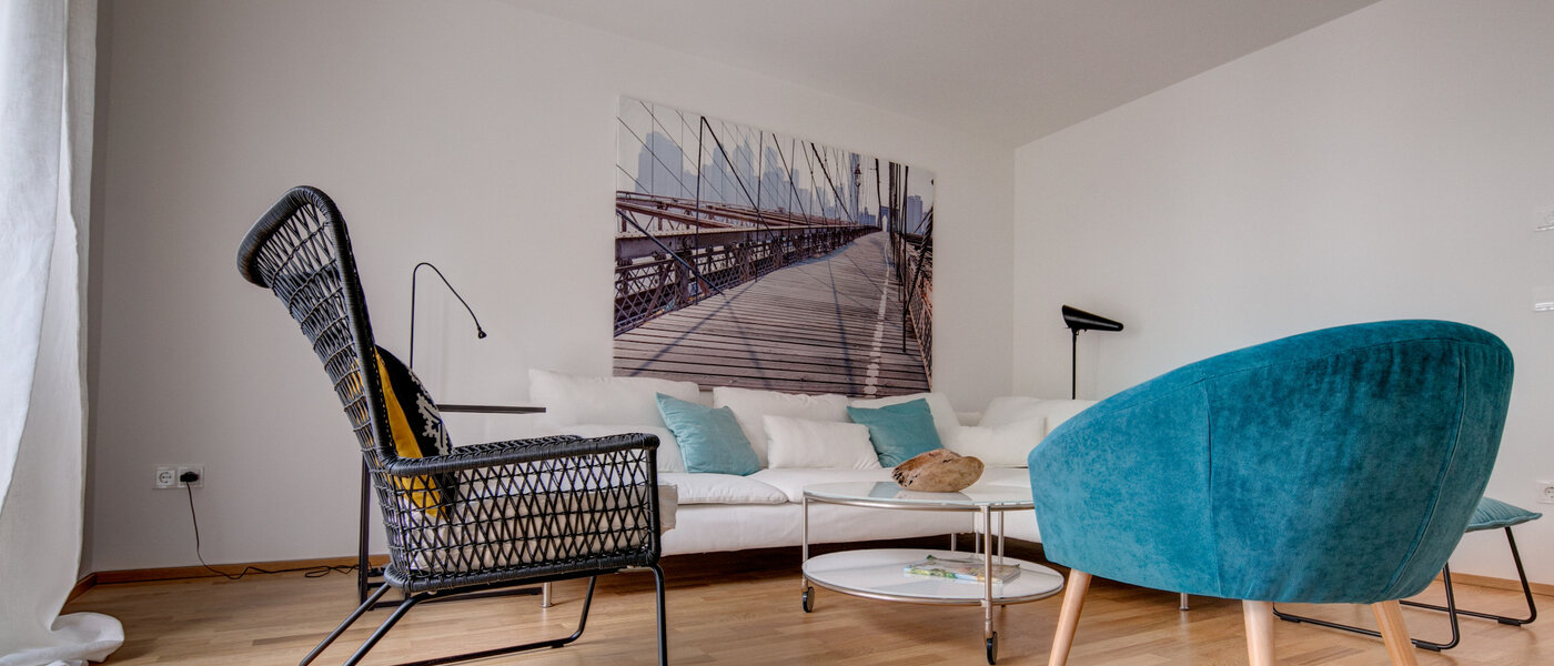 квартира München Maxvorstadt 04 гостиная 8910