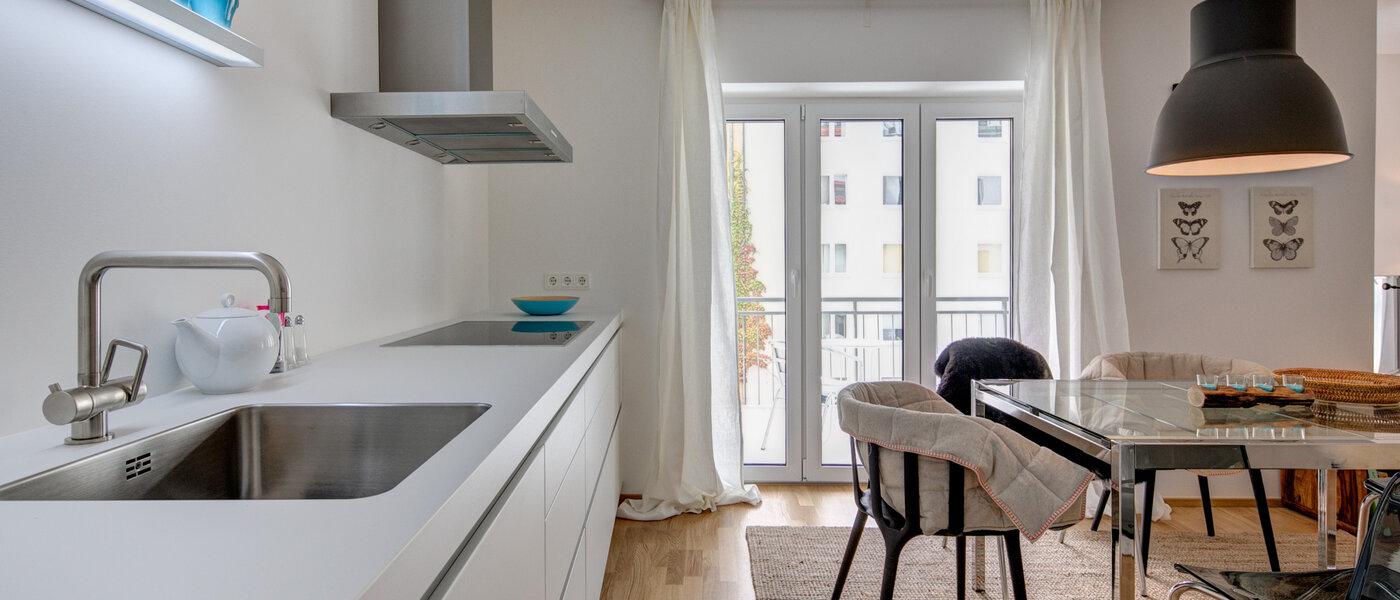 квартира München Maxvorstadt 01 кухня 8910