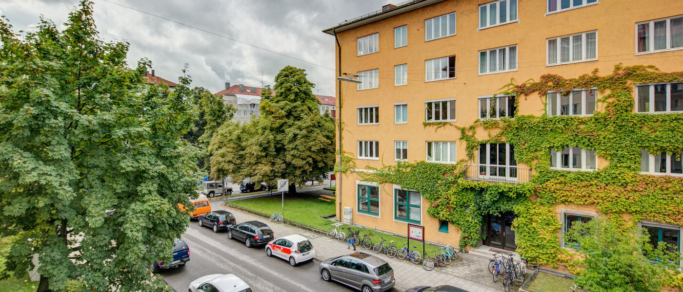 квартира München Maxvorstadt 03 вид из окна 8910