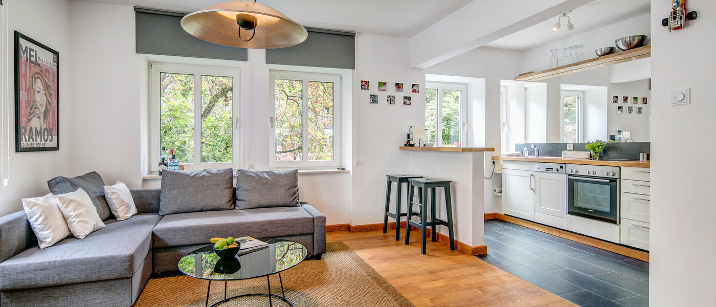 квартира München Schwabing-West 01 гостиная 8918