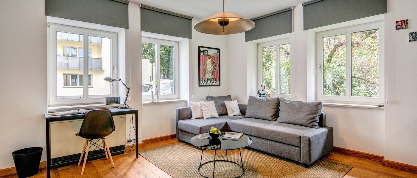 квартира München Schwabing-West 02 гостиная 8918