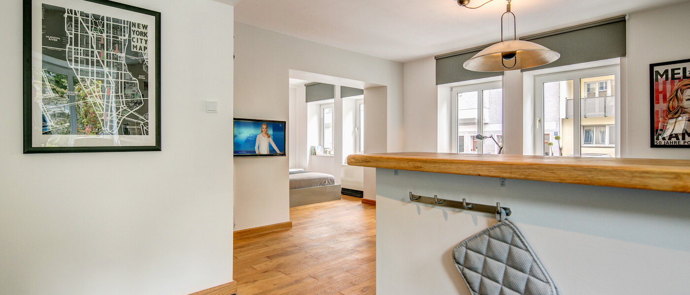 квартира München Schwabing-West 03 кухня 8918