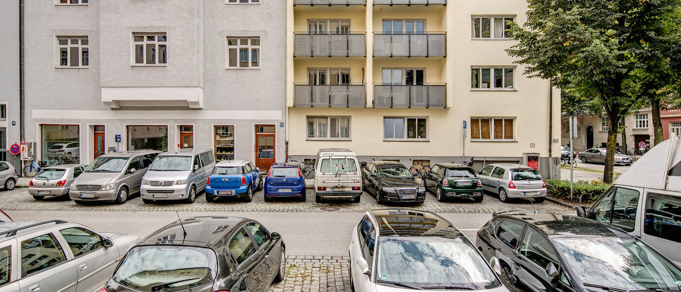 квартира München Schwabing-West 02 вид из окна 8918