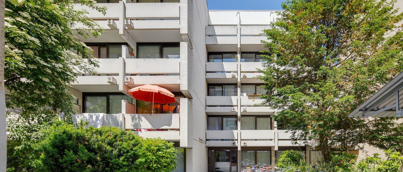 квартира München Maxvorstadt - Universitätsviertel 01 внутренний двор  8924