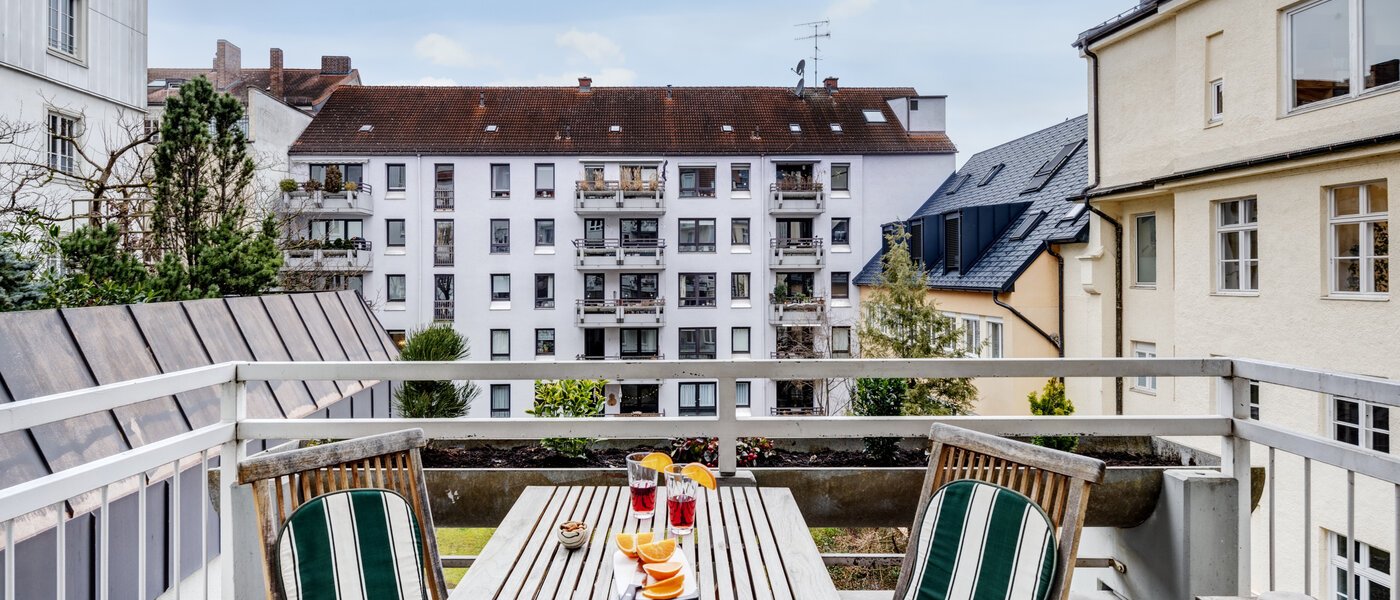 квартира München Lehel 02 балкон 8947