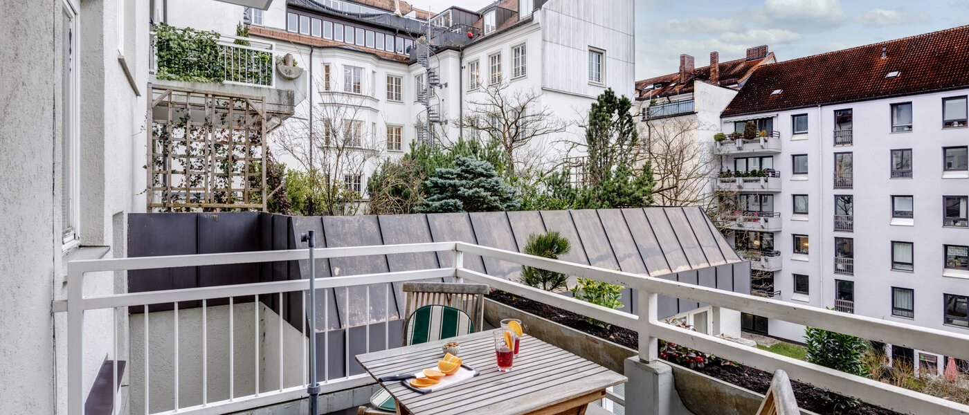 квартира München Lehel 03 балкон 8947