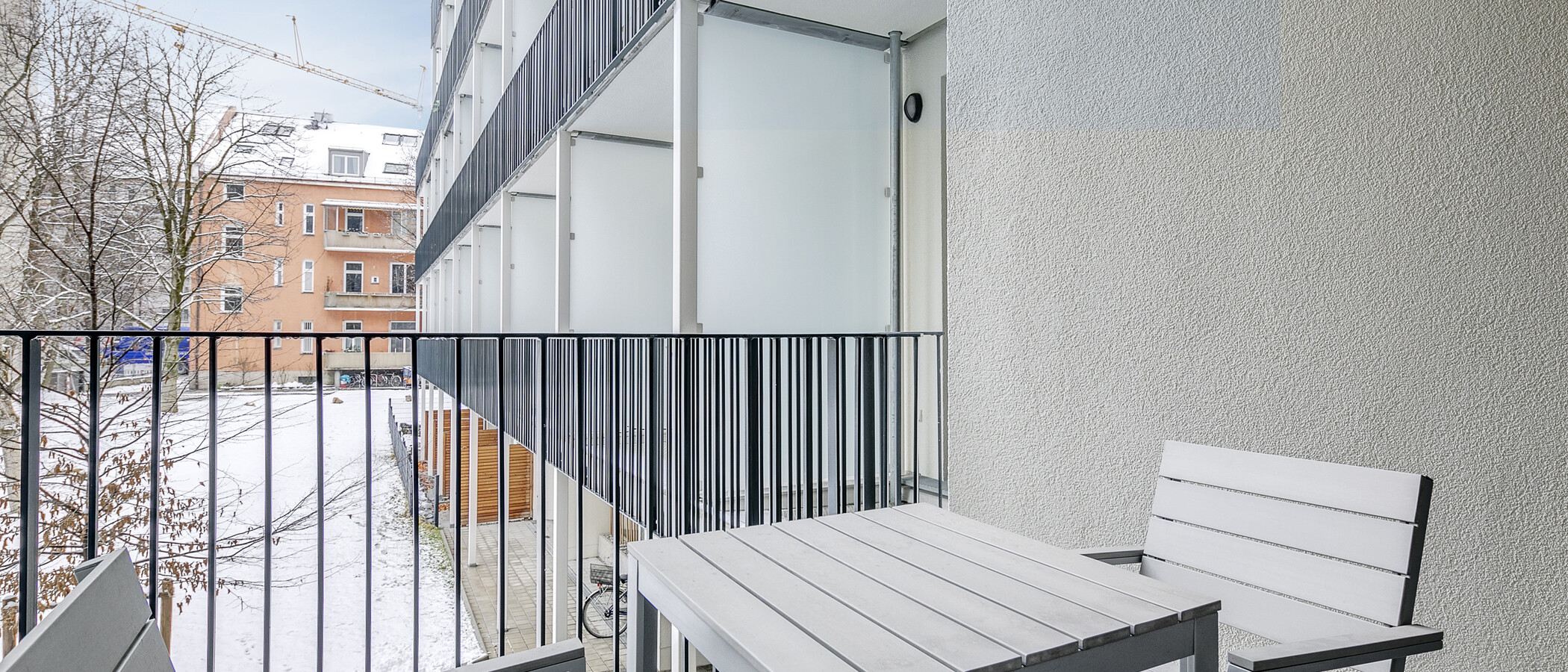 квартира München Bogenhausen 02 балкон 8949