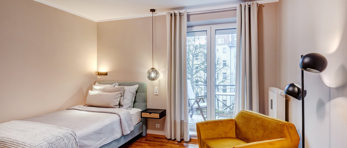 квартира München Maxvorstadt - Rund um den Josephplatz 01 жилое пространство 8953