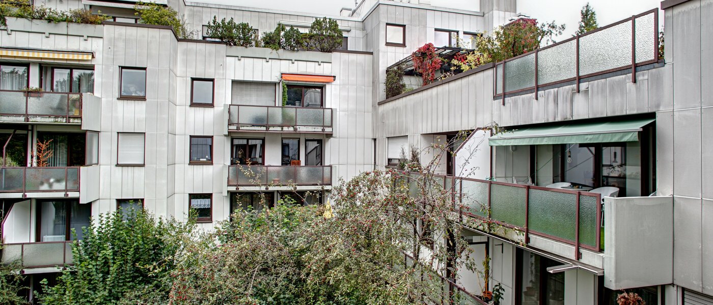 квартира München Schwabing (rechts der Leopoldstraße) 02 вид из окна 8974