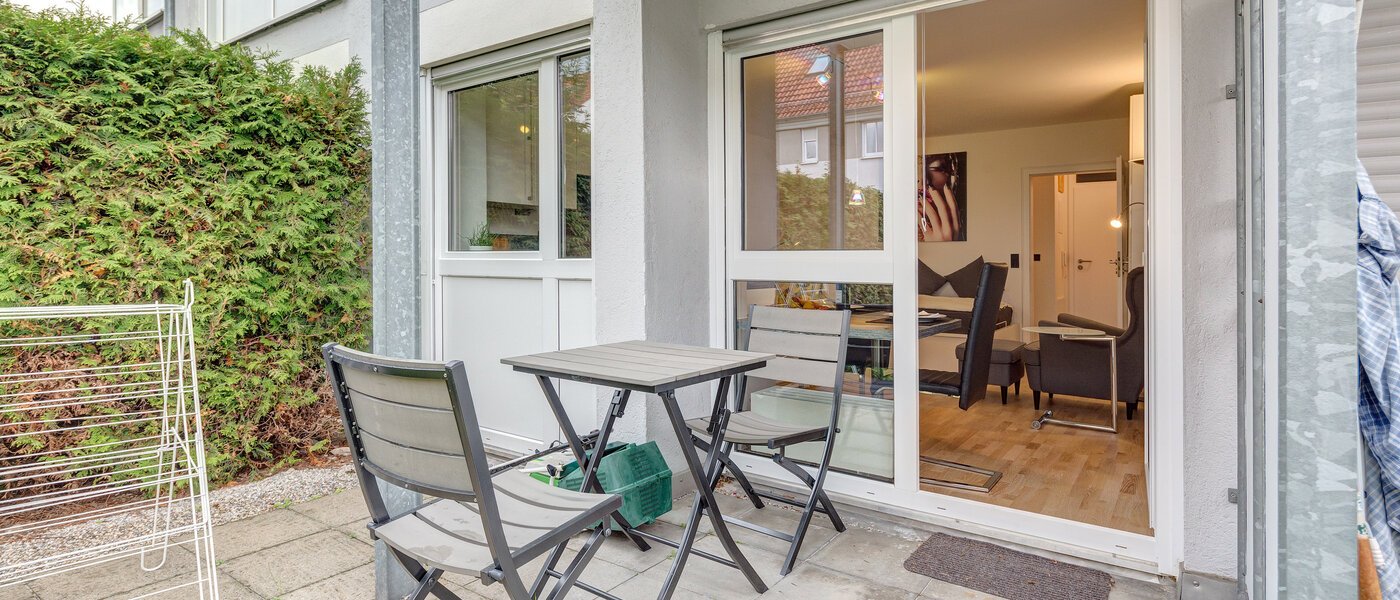 квартира с садом Neufahrn b. Freising 01 терраса 8976