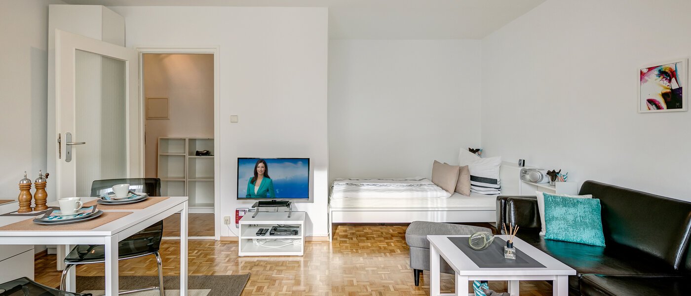 квартира München Milbertshofen 03 гостиная 8978