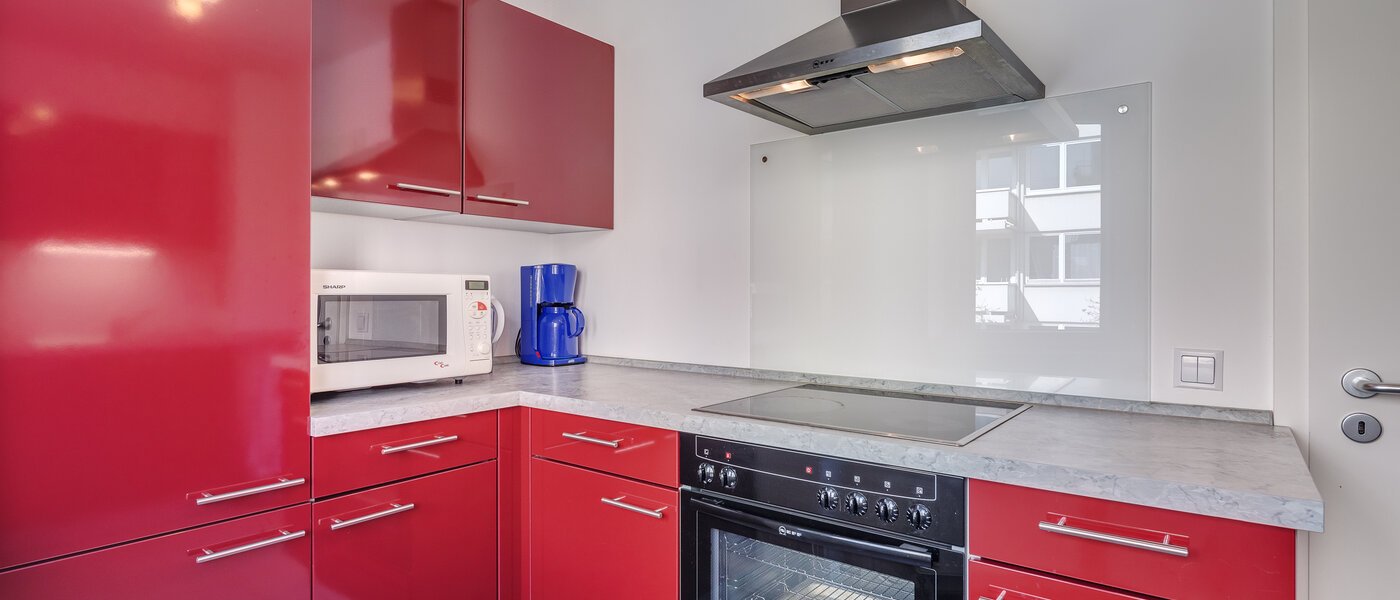 квартира München Neuhausen 01 кухня 8994