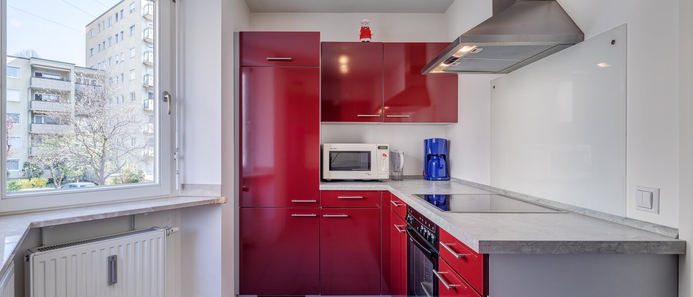 квартира München Neuhausen 04 кухня 8994