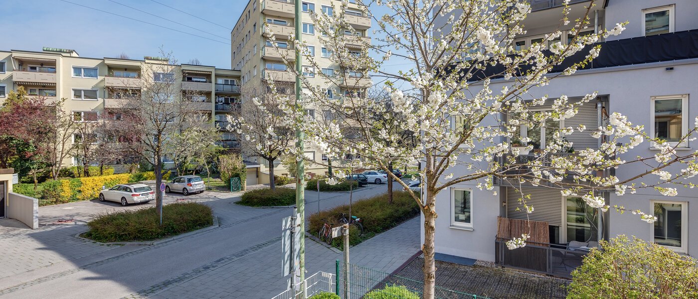 квартира München Neuhausen 03 вид из окна 8994