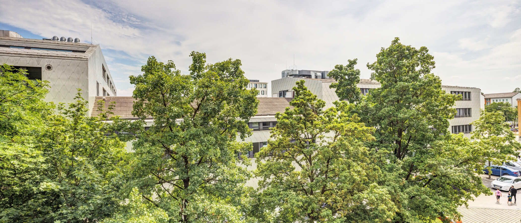квартира München Giesing 01 вид из окна 8998