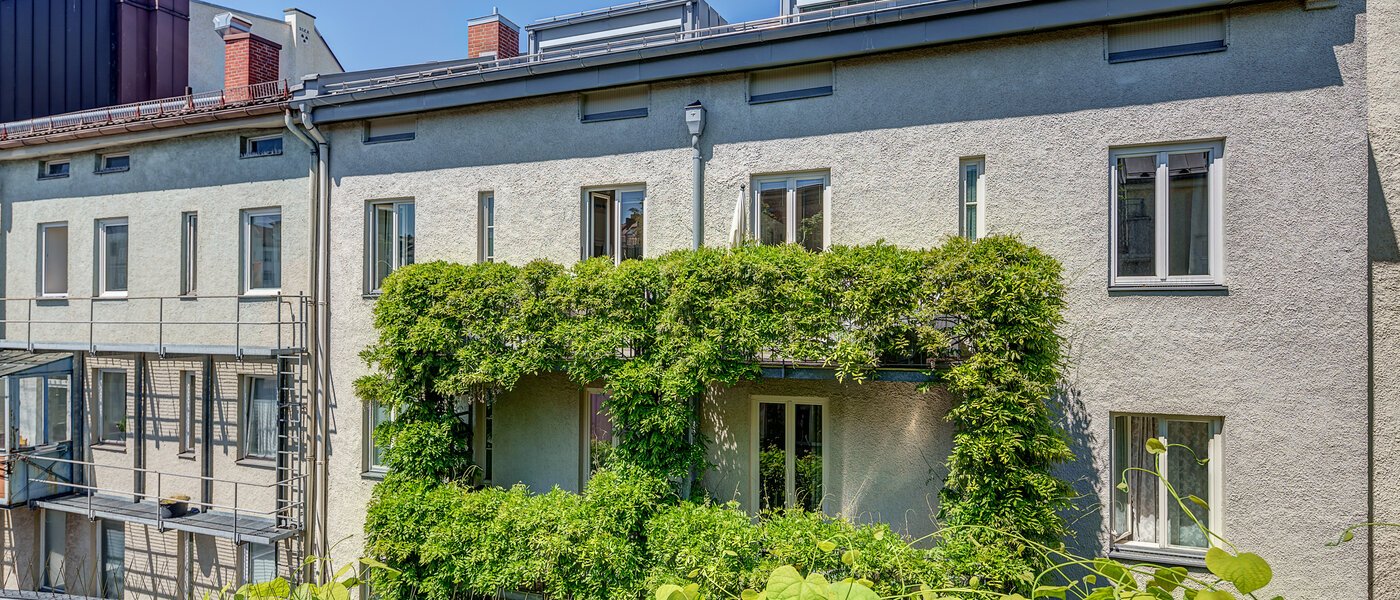 мансардная квартира München Altstadt 03 вид из окна 9009