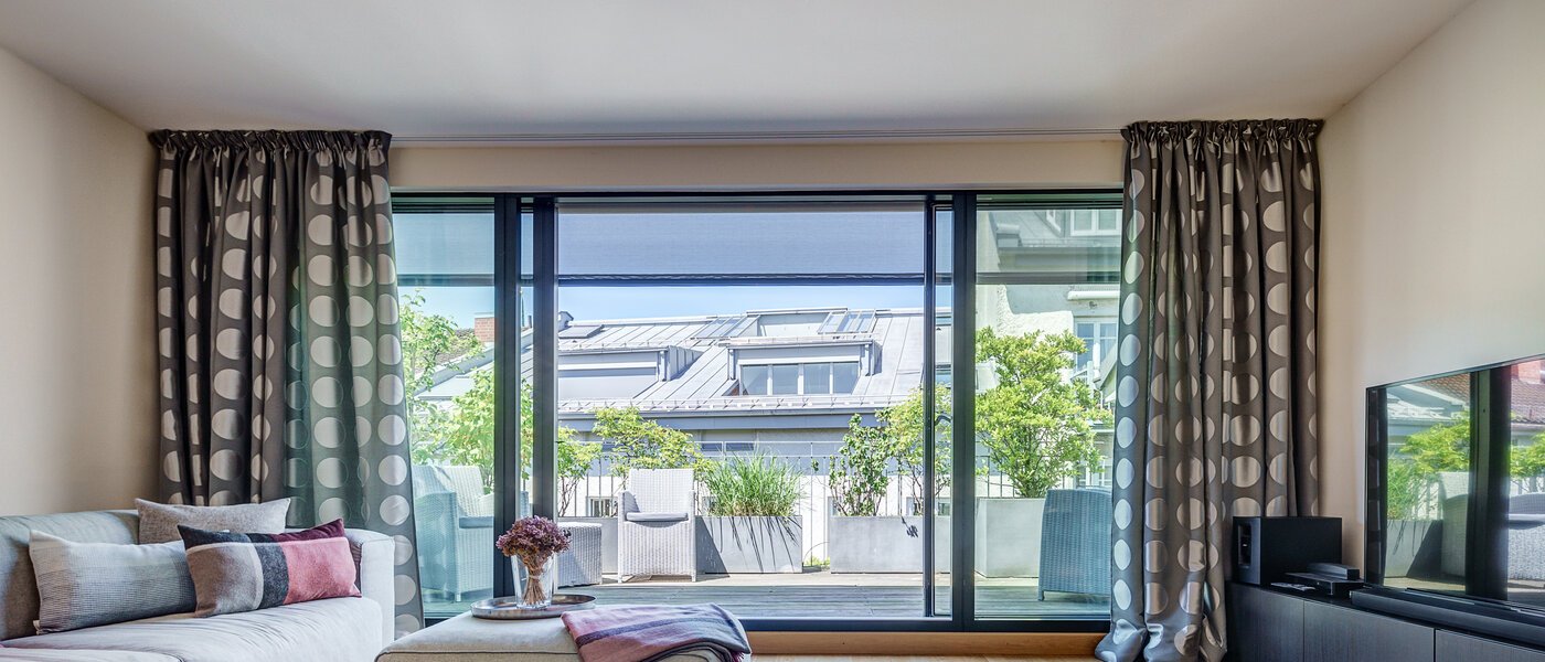 мансардная квартира München Altstadt 02 жилое пространство 9009