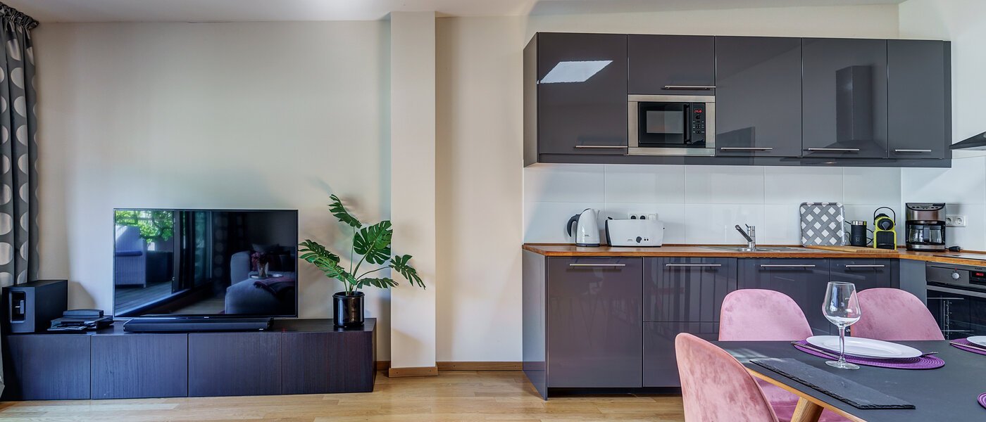 мансардная квартира München Altstadt 03 жилое пространство 9009