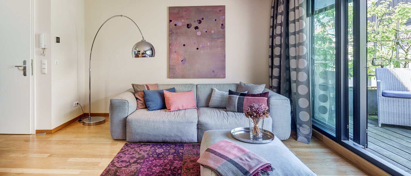 мансардная квартира München Altstadt 06 жилое пространство 9009