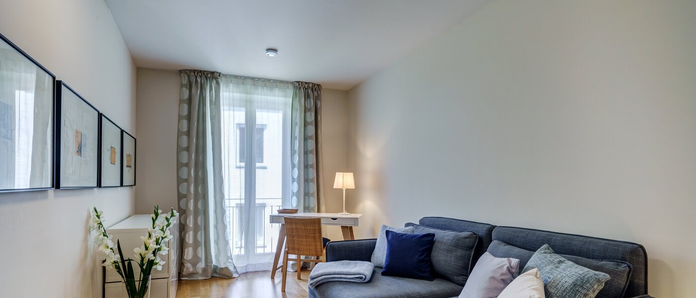 мансардная квартира München Altstadt 01 гостевая комната 9009