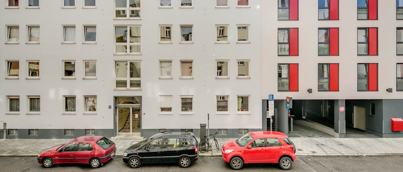 квартира München Giesing 04 вид из окна 9015