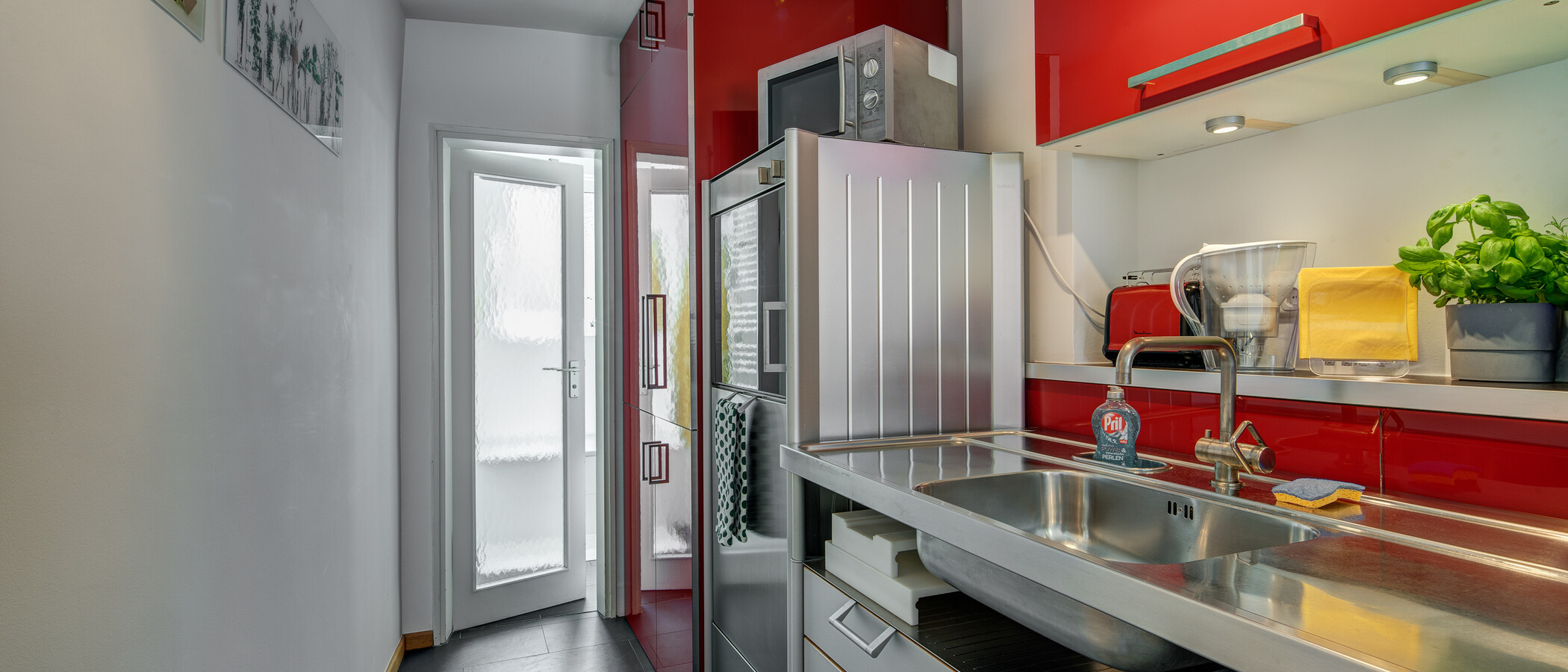 квартира München Lehel 03 кухня 9018
