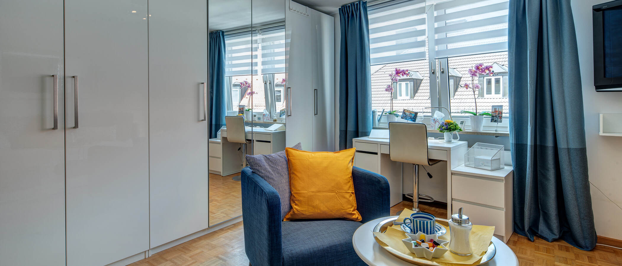 квартира München Lehel 03 жилое пространство 9018