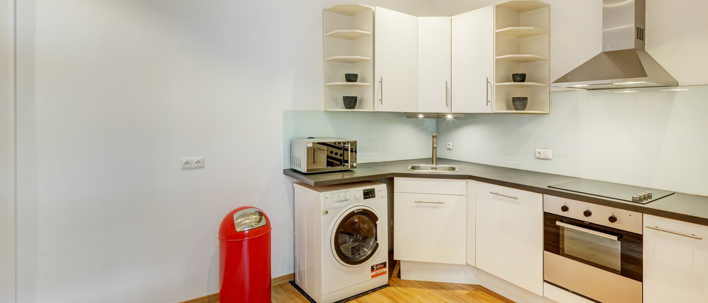 квартира München Schwabing-West (rund um den Hohenzollernplatz) 03 кухня 9021