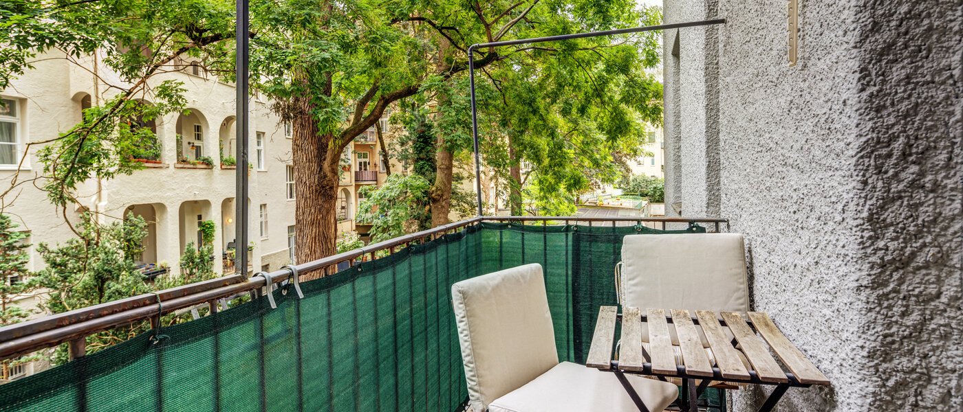 квартира München Schwabing-West (rund um den Hohenzollernplatz) 01 балкон 9021