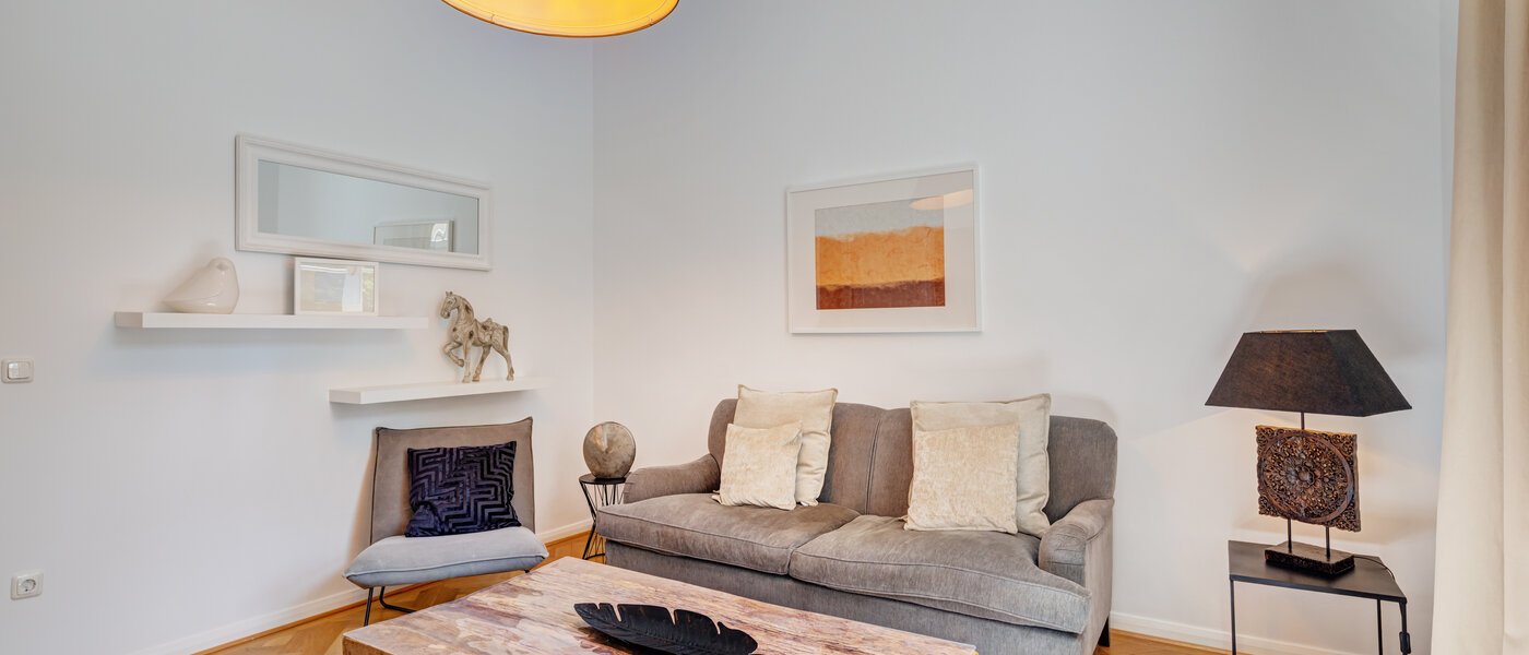 квартира München Schwabing-West (rund um den Hohenzollernplatz) 02 жилое пространство 9021