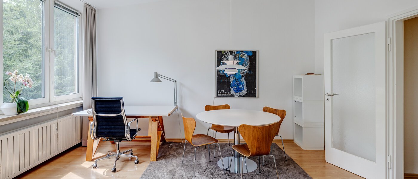 квартира München Parkstadt Bogenhausen 02 жилое пространство 9045