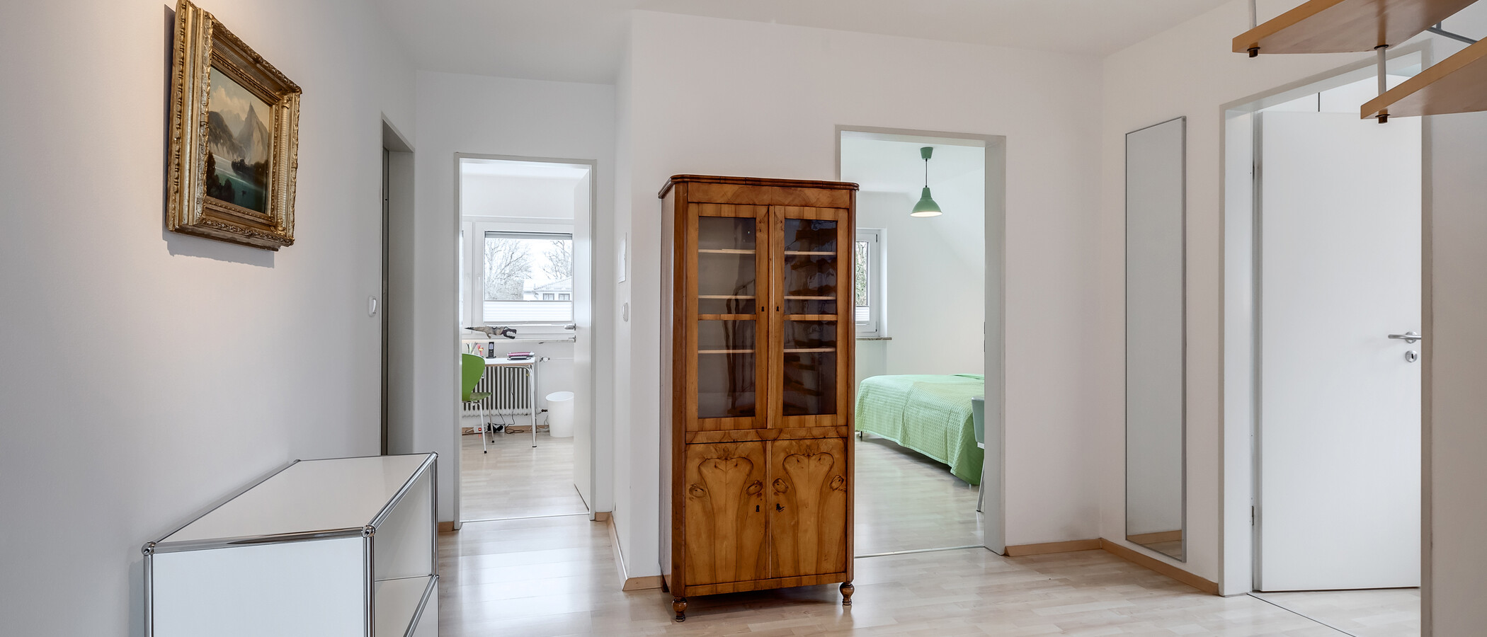 квартира München Nymphenburg-Gern 01 коридор 9046