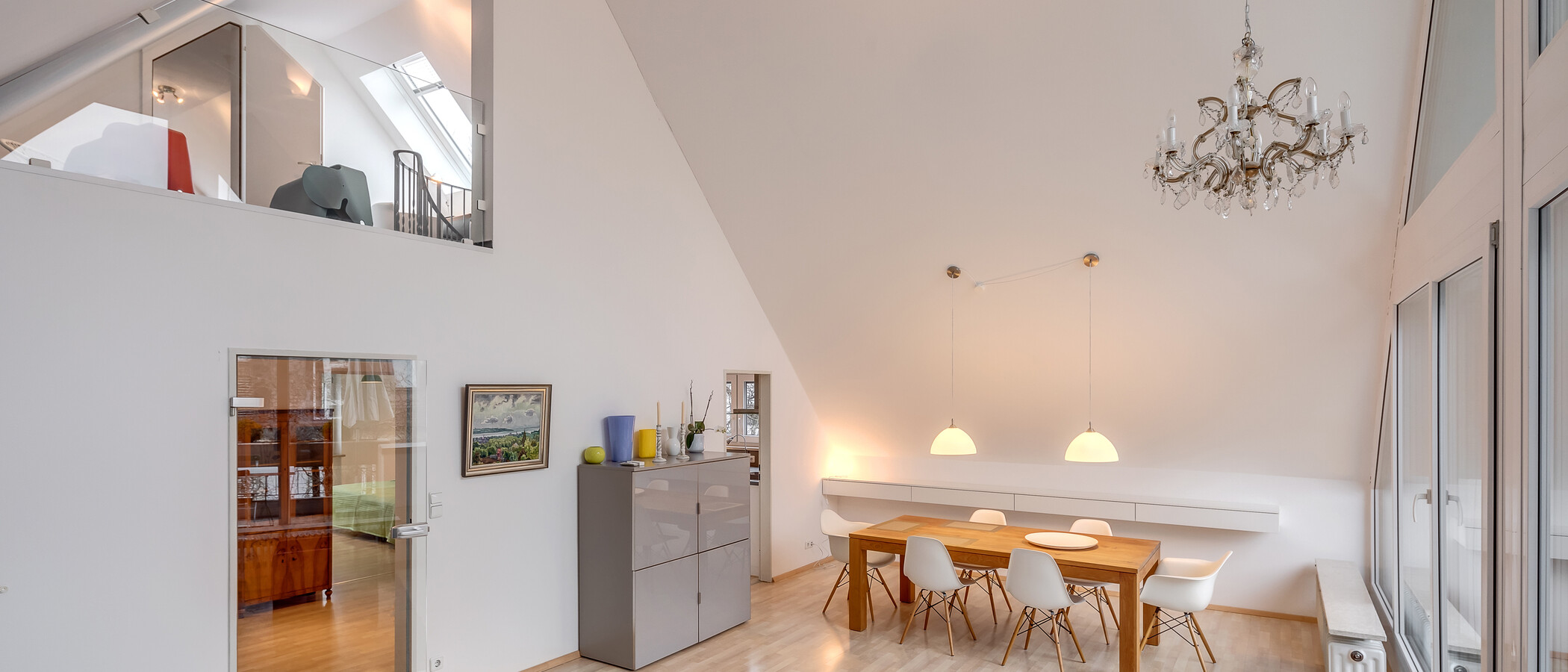 квартира München Nymphenburg-Gern 01 жилое пространство 9046