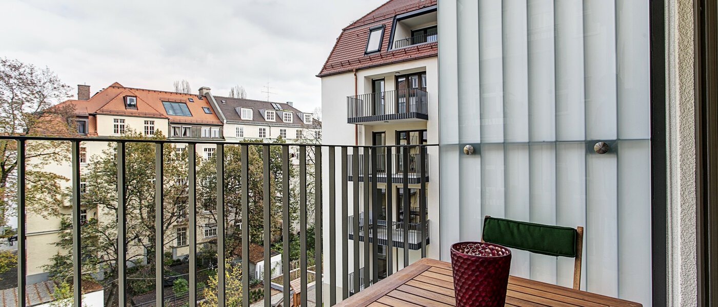 квартира München Neuhausen 02 балкон 9058