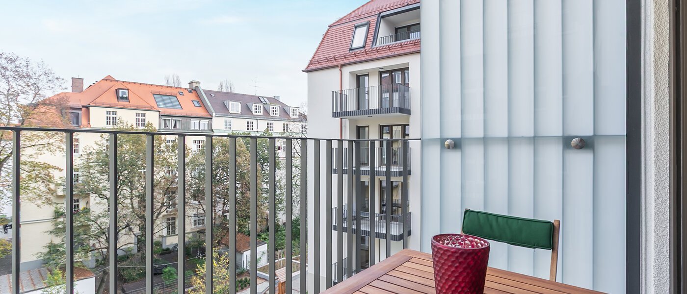 квартира München Neuhausen 03 балкон 9058