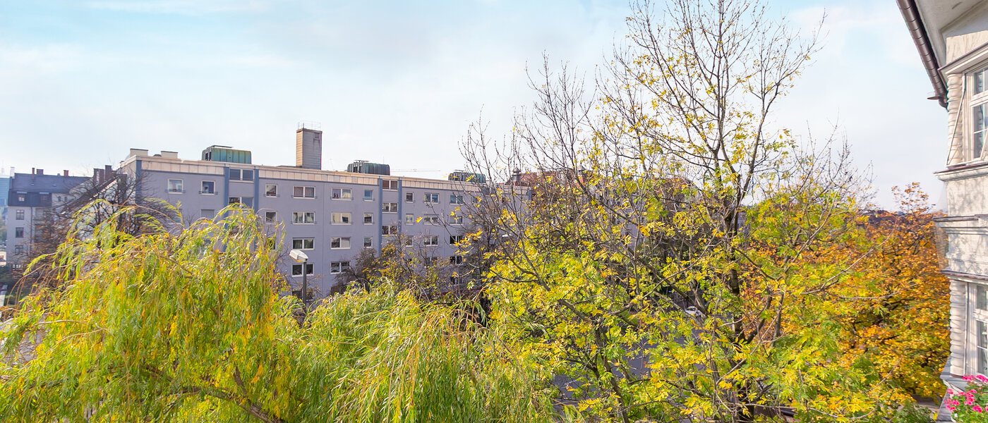 квартира München Neuhausen 02 вид из окна 9058