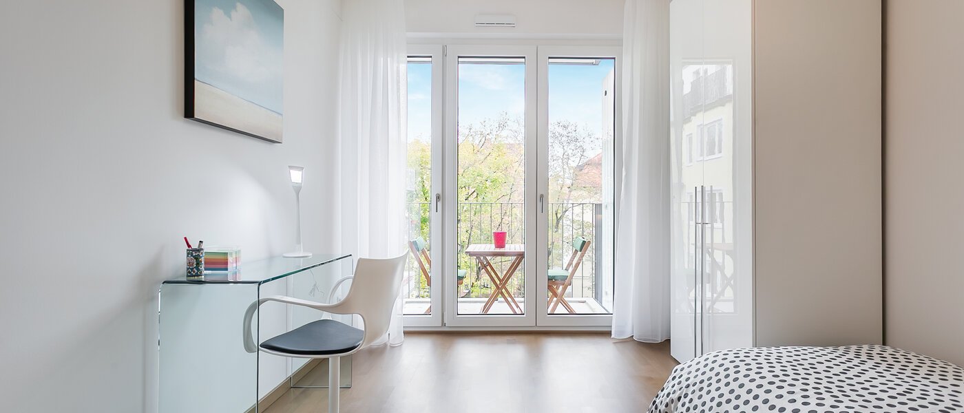 квартира München Neuhausen 04 2-я спальная комната 9058