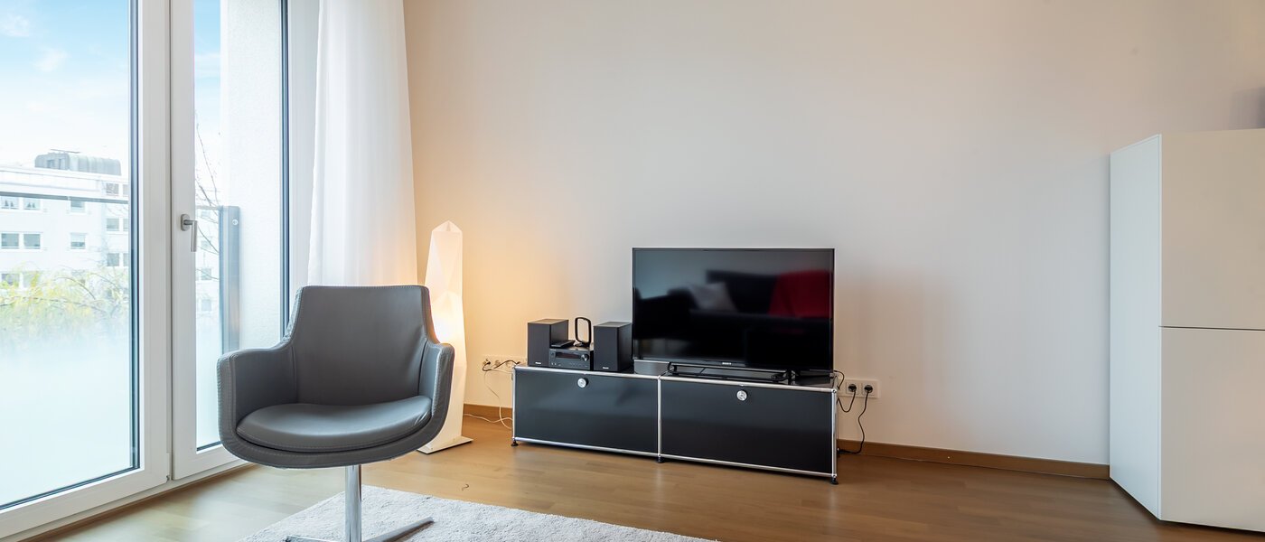 квартира München Neuhausen 04 жилое пространство 9058