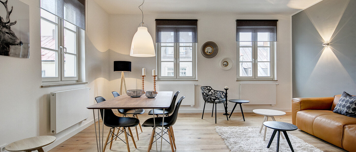 квартира München Maxvorstadt - Universitätsviertel 02 гостиная 9074