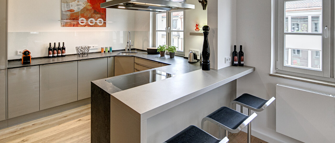 квартира München Maxvorstadt - Universitätsviertel 07 кухня 9074