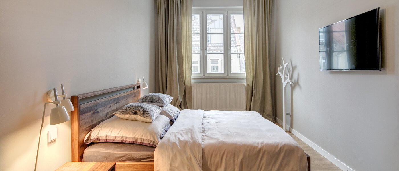 квартира München Maxvorstadt - Universitätsviertel 01 спальная 9074